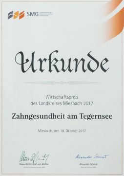 Wirtschaftspreis Landkreis Miesbach 2017